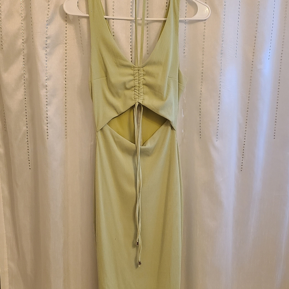 Green dress